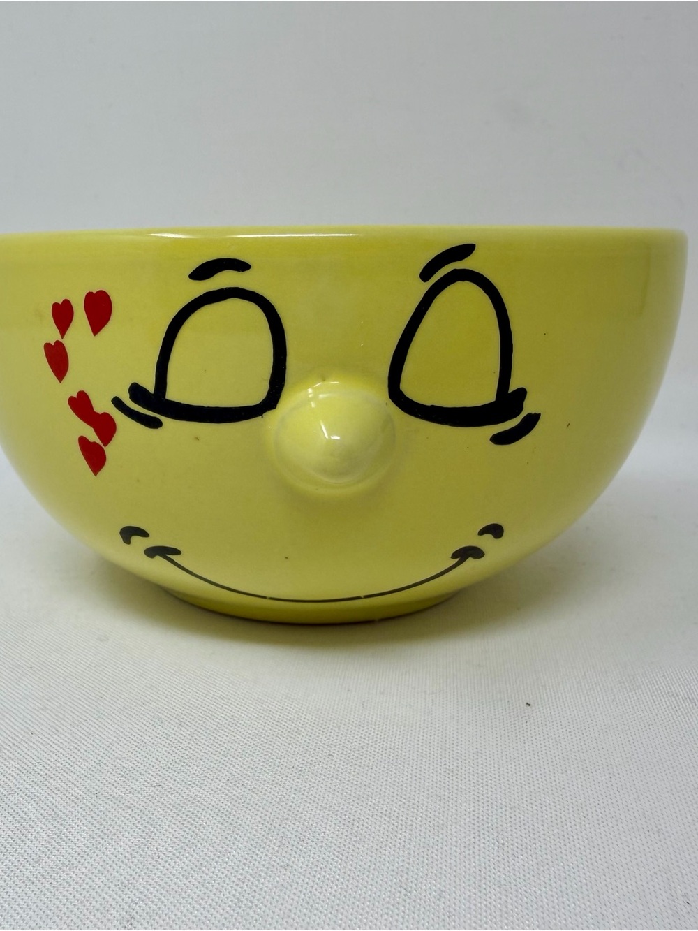 VINTAGE LIVINGWARE COLLECTION 3D SILLY FACE CEREAL DESSERT SOUP BOWL - Picture 4 of 5